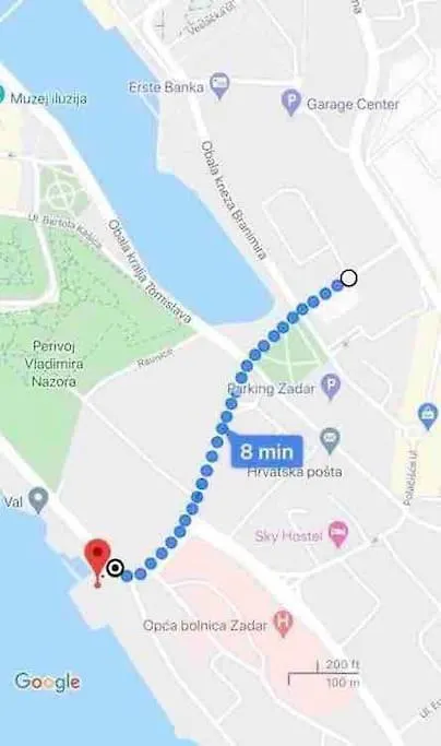 New Modern Apt Near Old Town - Private Parking Zadar Apartment